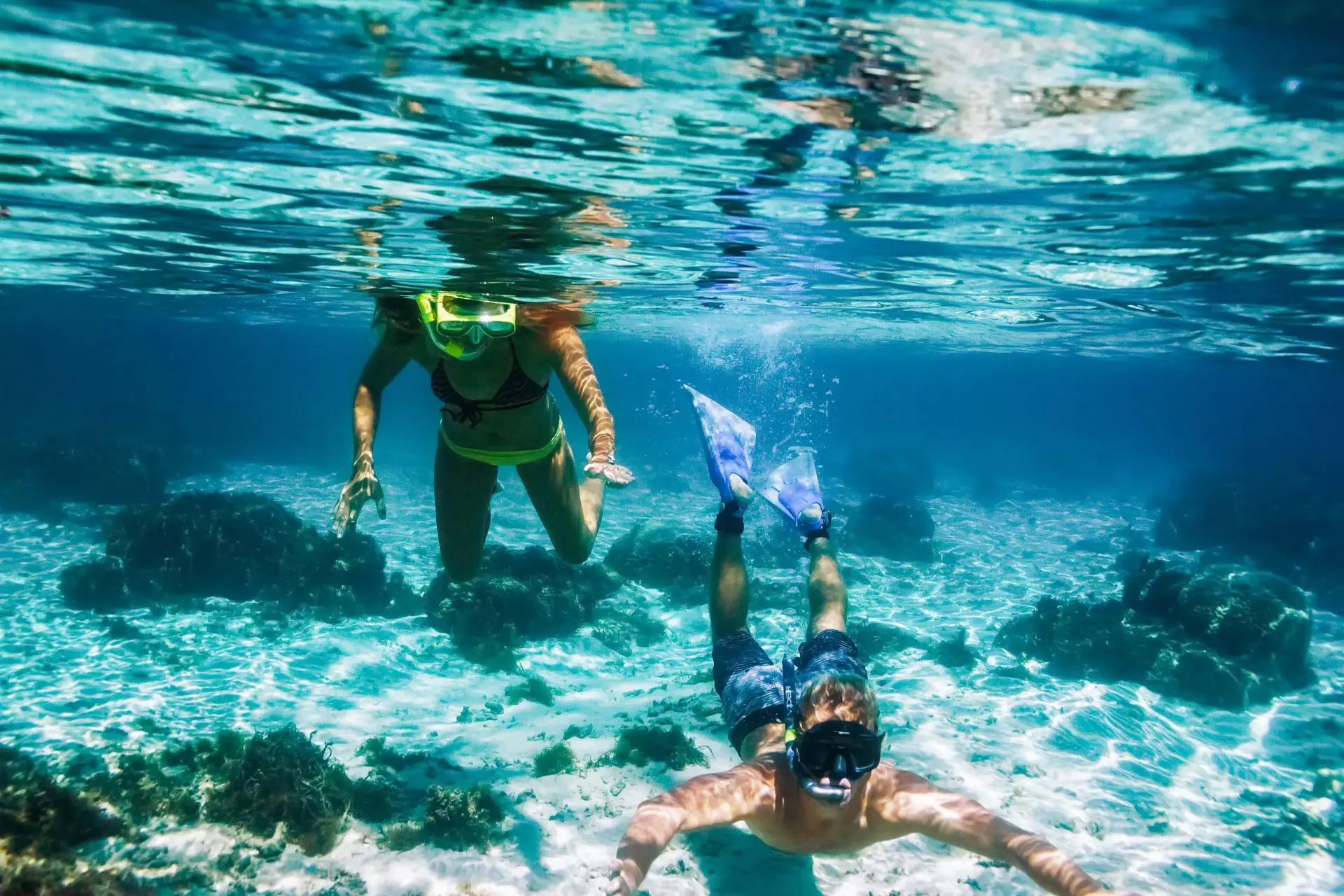 Snorkelling in Fiji